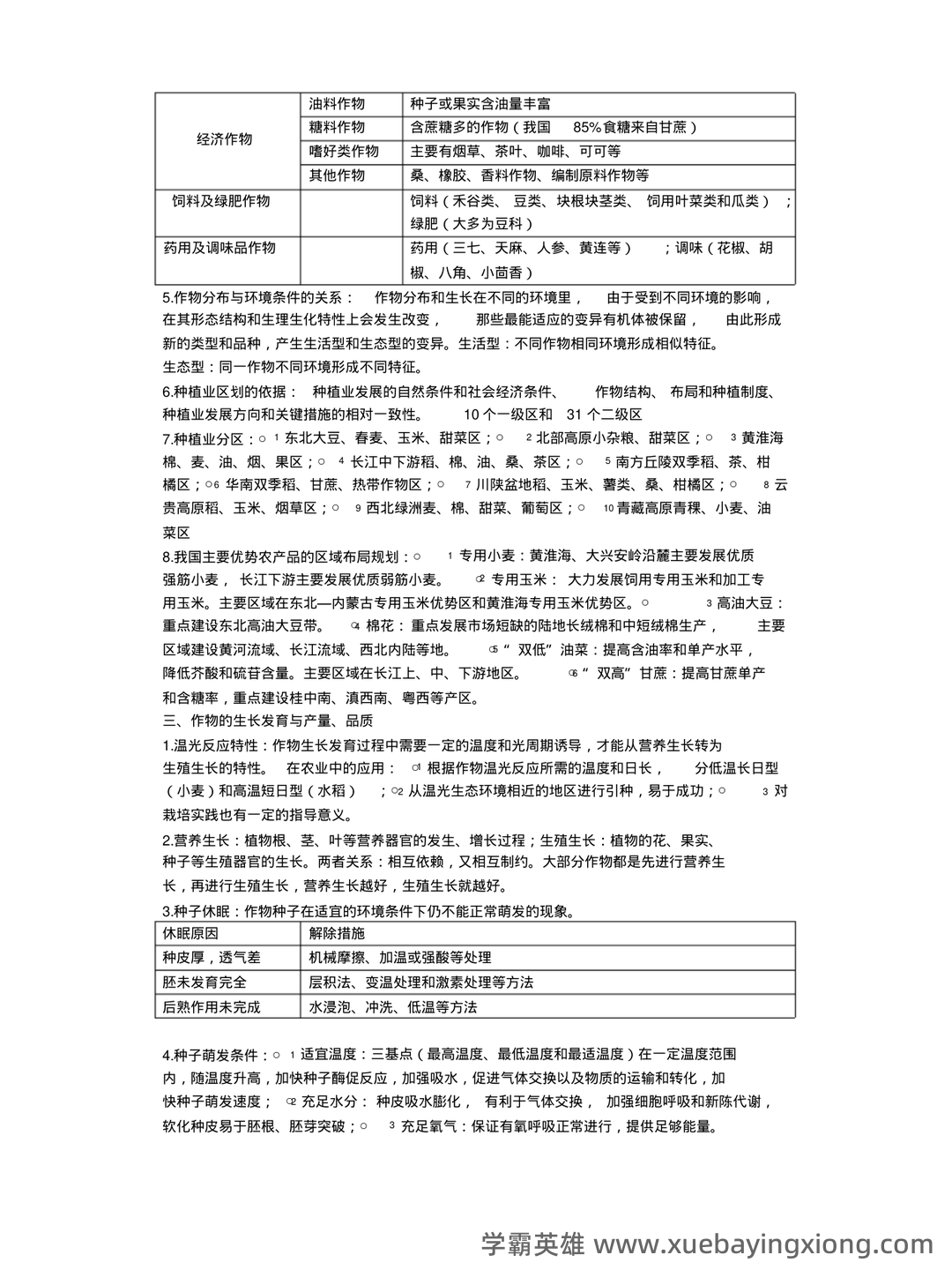 农学概论 名词解释-20221119.doc - 04_《农学概论》复习资料_《农学概论》知识点整理(杨文钰版)_第2页_学霸英雄_www.xuebayingxiong.com