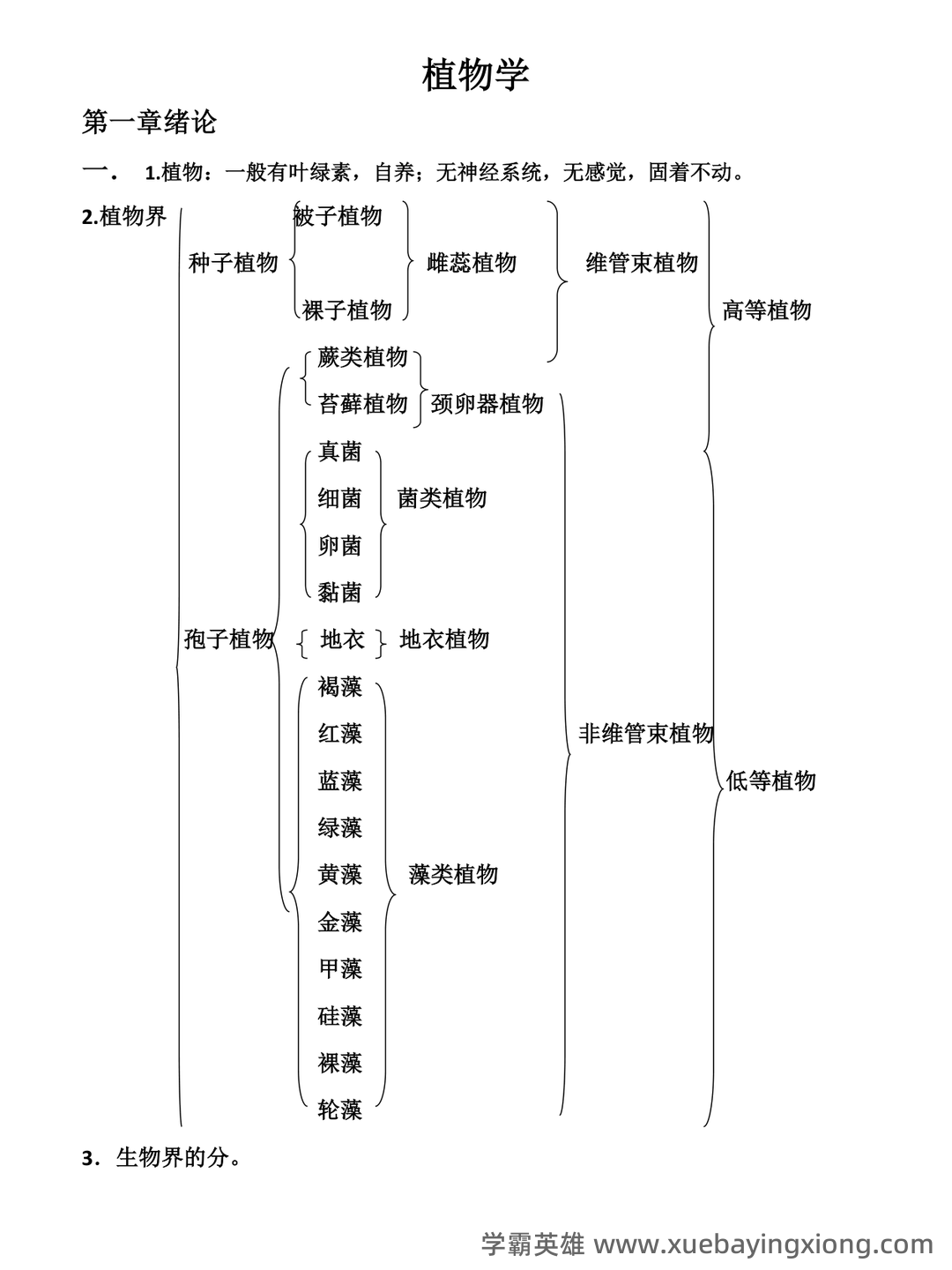 《药用植物学》期末考试复习题库(含答案).docx - 04_《植物学》复习资料_《植物学》知识点总结_第1页_学霸英雄_www.xuebayingxiong.com 《药用植物学》期末考试复习题库(含答案).docx - 04_《植物学》复习资料_《植物学》知识点总结_第1页_学霸英雄_www.xuebayingxiong.com