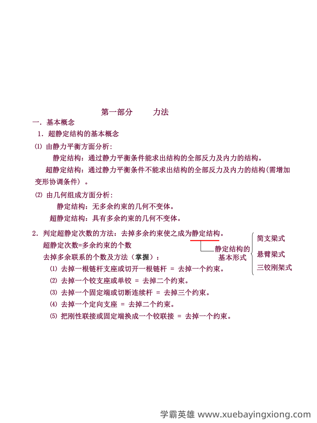 《结构力学》期末考试试卷(A、B卷-含答案).docx - 05_《结构力学》复习资料_《结构力学》重点大全_第2页_学霸英雄_www.xuebayingxiong.com 《结构力学》期末考试试卷(A、B卷-含答案).docx - 05_《结构力学》复习资料_《结构力学》重点大全_第2页_学霸英雄_www.xuebayingxiong.com